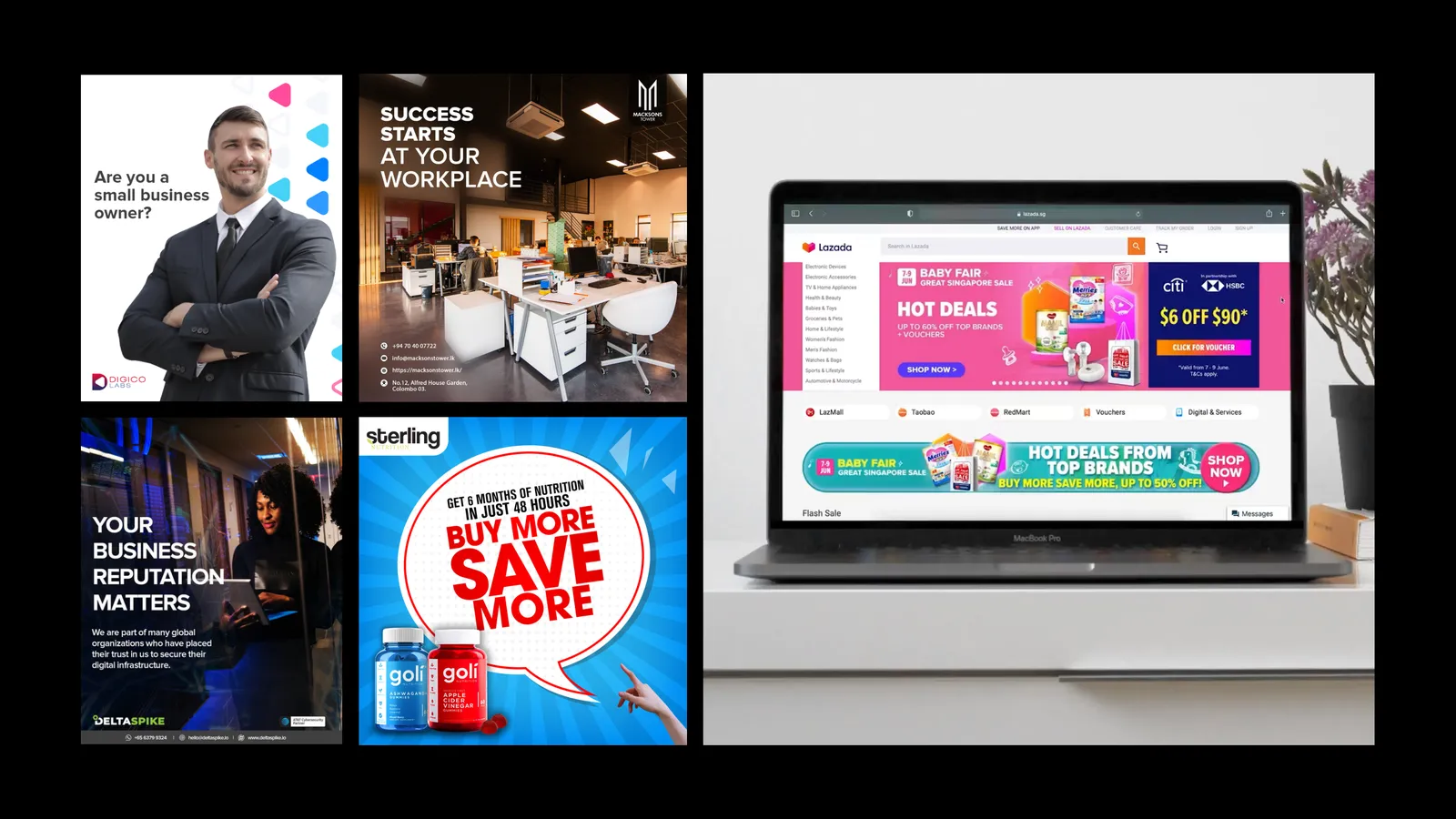 Social and web campaigns
