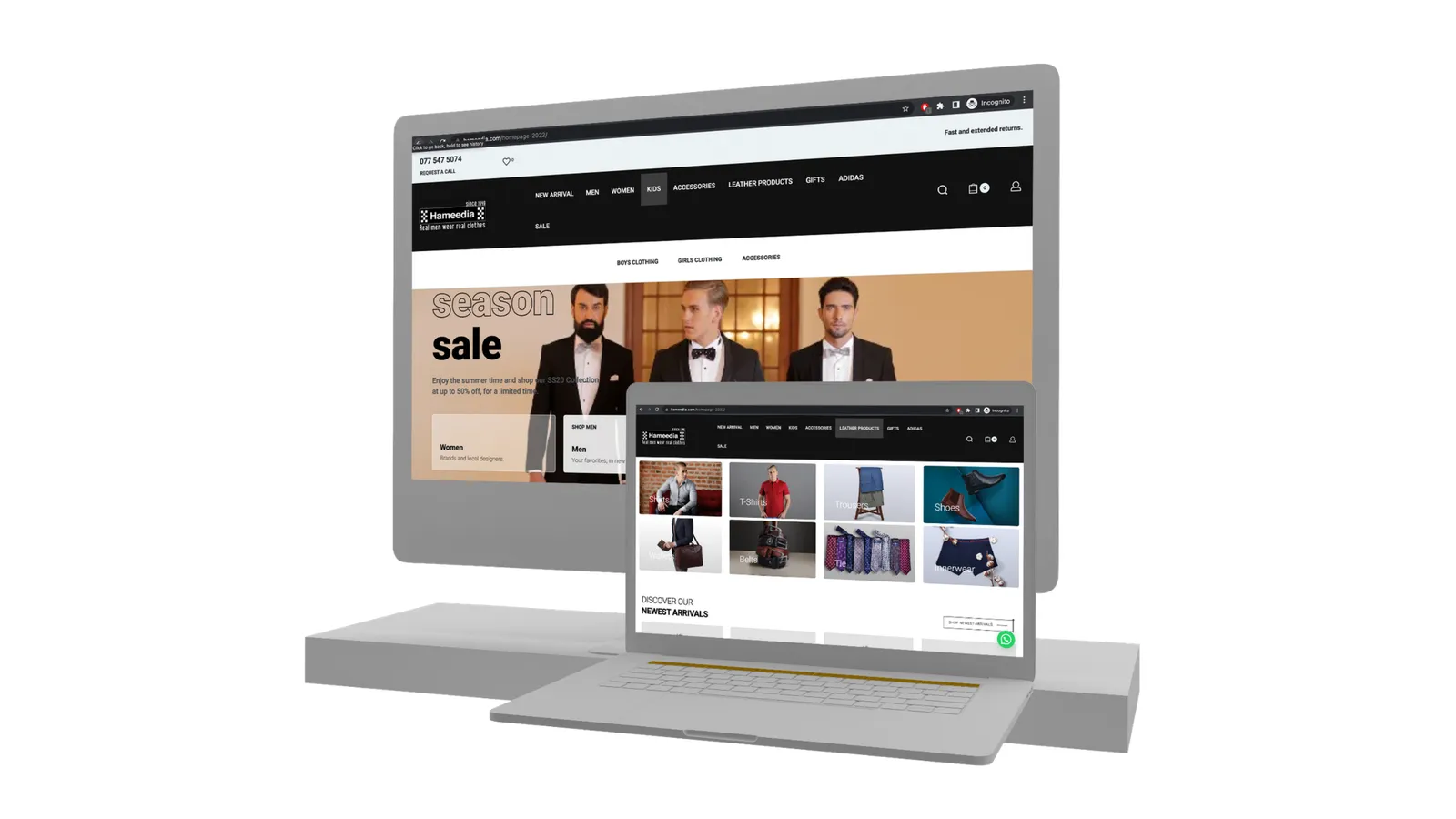E-commerce website