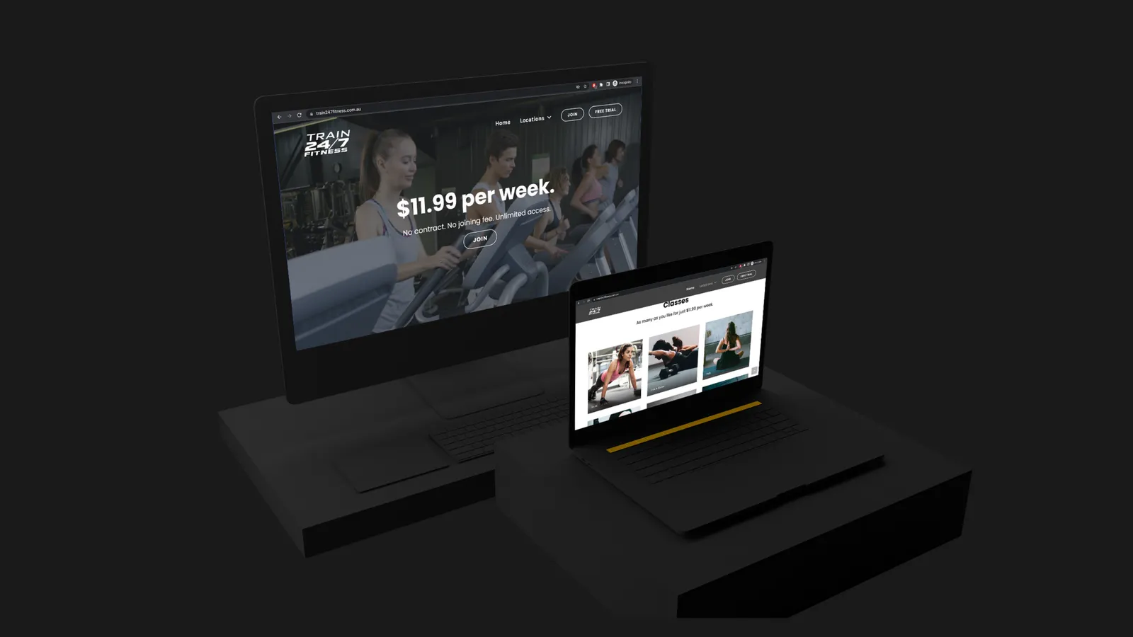 Fitness website
